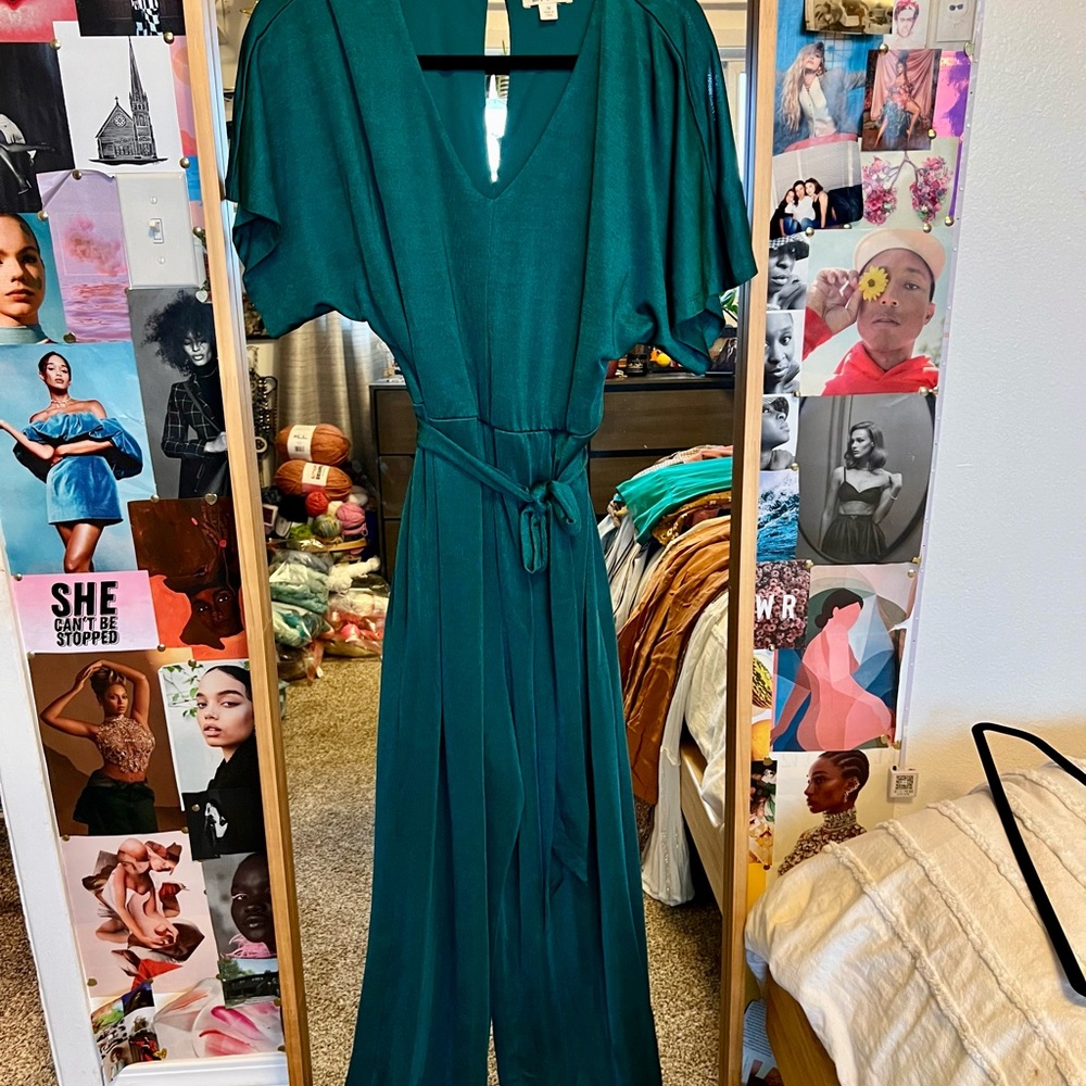 Teal Jumpsuit